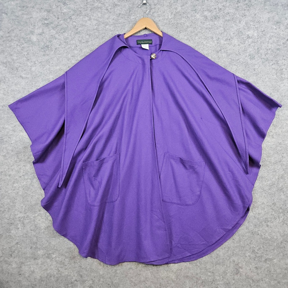 Elegant Purple Cape for Women